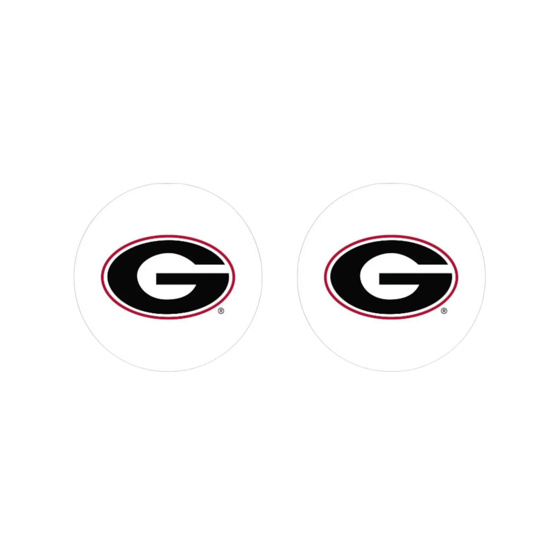 Georgia Bulldogs Thumbgripz | Pack of 2 Pairs - Premium quality design detail