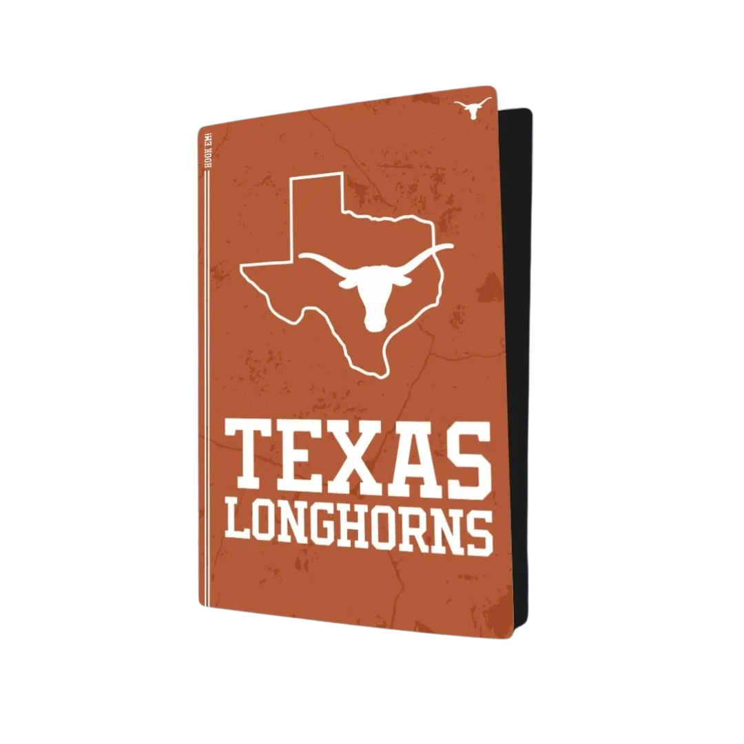 Texas Longhorns PS5 VarsityWrapz - Console Wrap for PS5 and Xbox by VarsityGripz