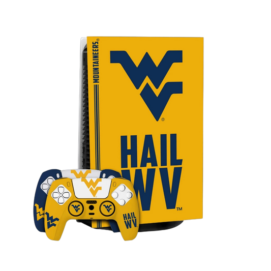WVU PS5 Pro Pack - Premium quality design detail