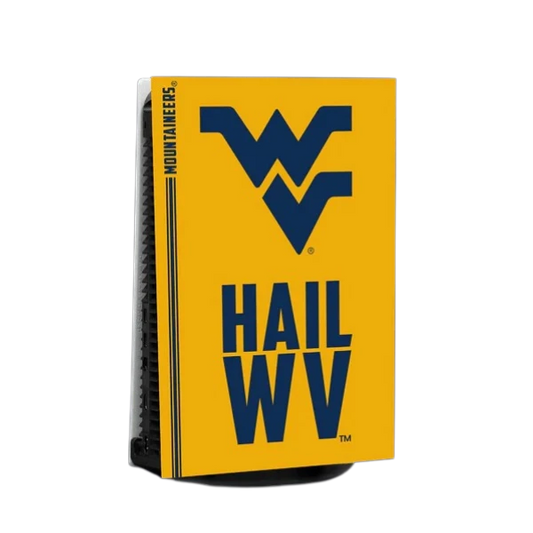 WVU PS5 VarsityWrapz - Premium quality design detail