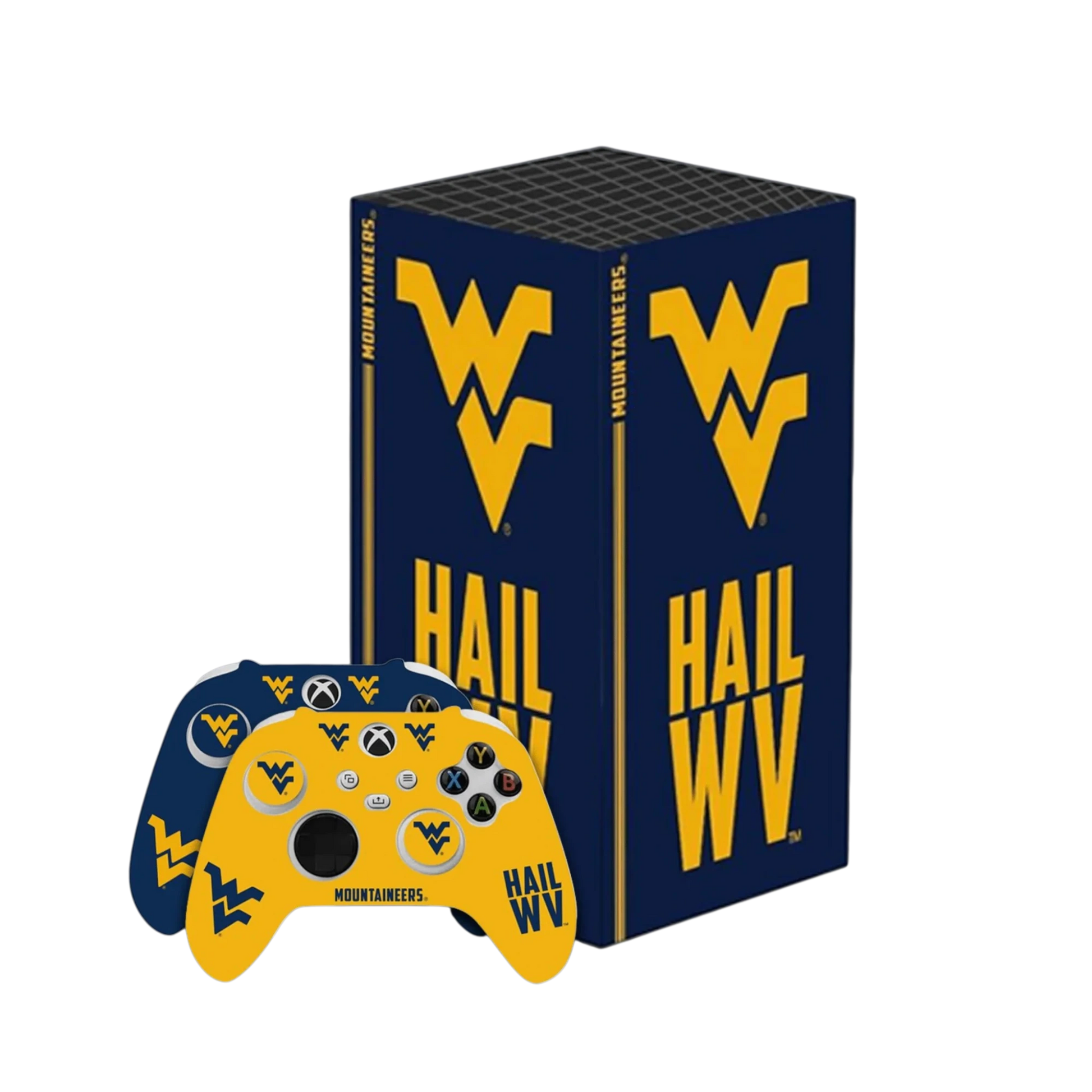 WVU Xbox Pro Pack - Premium quality design detail