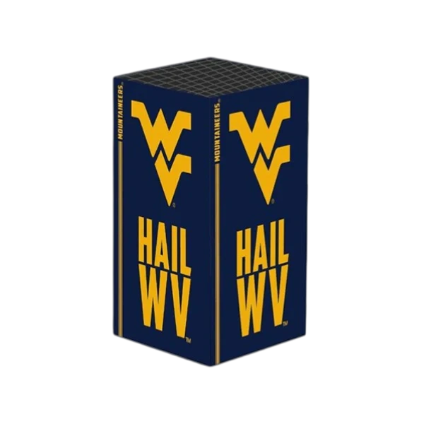 WVU Xbox VarsityWrapz - Console Wrap for PS5 and Xbox by VarsityGripz