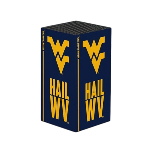 WVU Xbox VarsityWrapz - Console Wrap for PS5 and Xbox by VarsityGripz