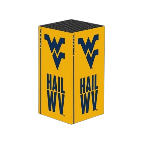 WVU Xbox VarsityWrapz - Premium quality design detail