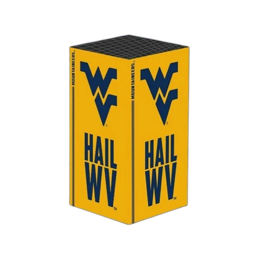 WVU Xbox VarsityWrapz - Premium quality design detail