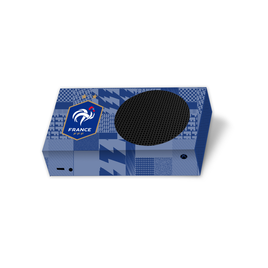 France Xbox Series S Console Wrap — Blue