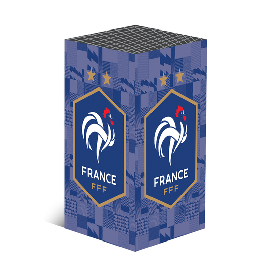 France Xbox Series X Console Wrap — Blue